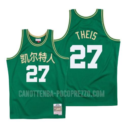 canotta boston celtics di daniel theis 27 uomo verde capodanno cinese