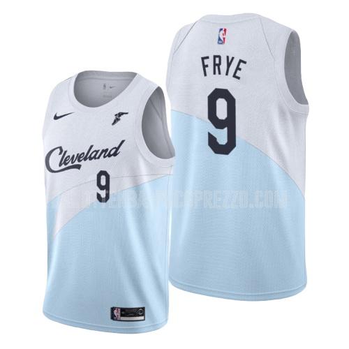 canotta cleveland cavaliers di channing frye 9 uomo blu earned edition