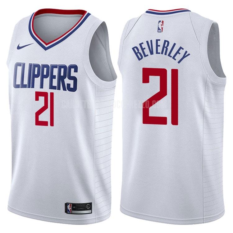 canotta los angeles clippers di patrick beverley 21 uomo bianco association