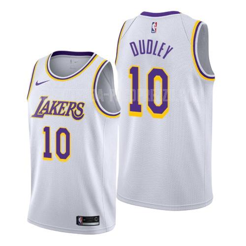 canotta los angeles lakers di jared dudley 10 uomo bianco association