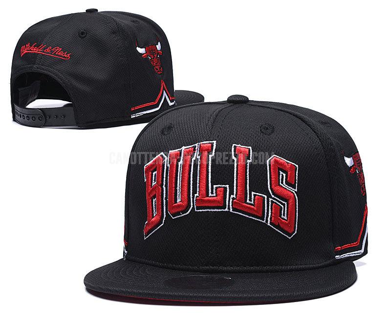 cappelli nba chicago bulls di uomo nero nei75