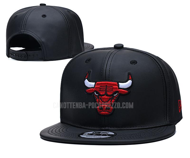 cappelli nba chicago bulls di uomo nero nei76