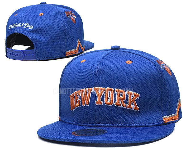 cappelli nba new york knicks di uomo blu nei134