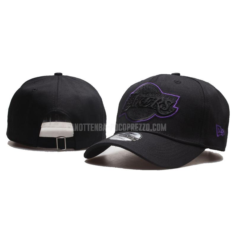 cappellino da baseball los angeles lakers di nero 2023
