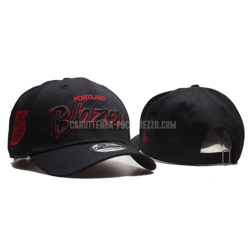 cappellino da baseball portland trail blazers di nero ktz1 2023