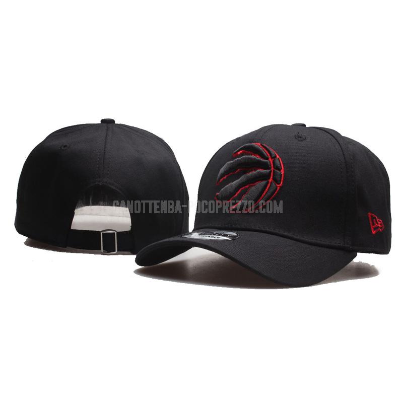 cappellino da baseball toronto raptors di nero 2023