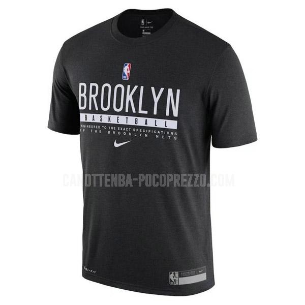 maglietta brooklyn nets di uomo nero 417a27 2022