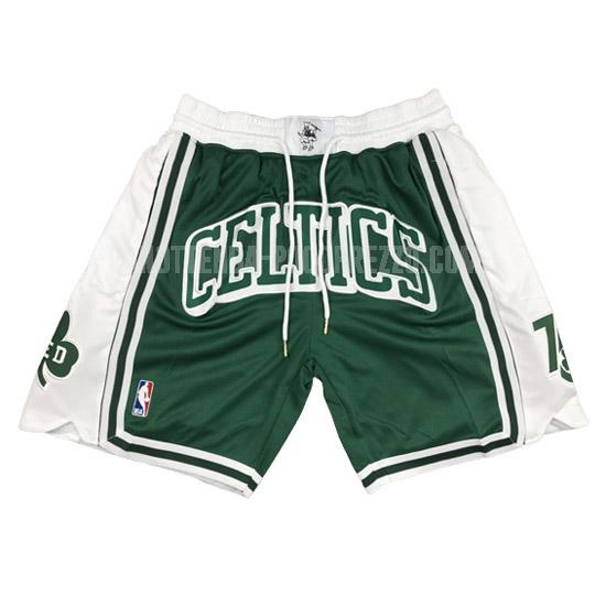 pantaloncini boston celtics di verde city edition 2021-22
