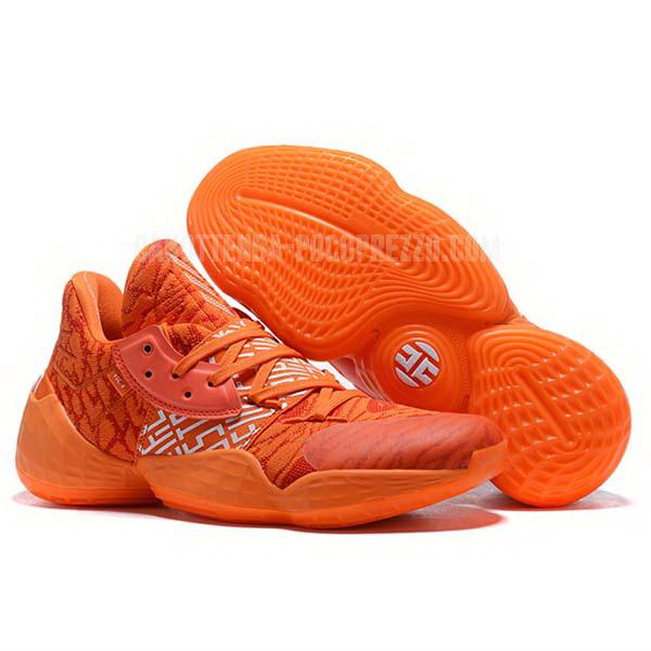 scarpe adidas di uomo arancia harden vol 4 xb779
