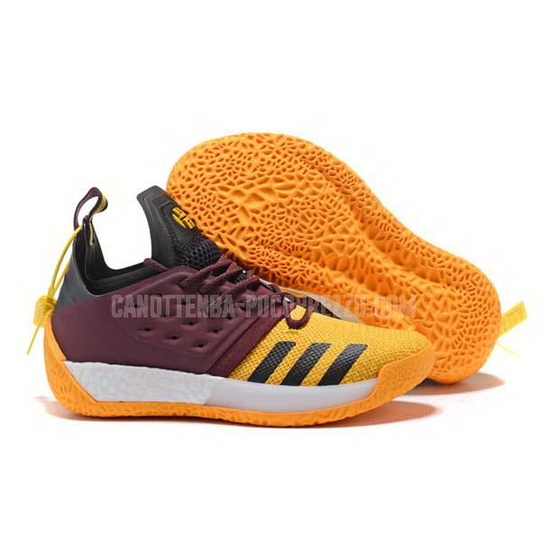 scarpe adidas di uomo giallo james harden vol 2 ii xb1561