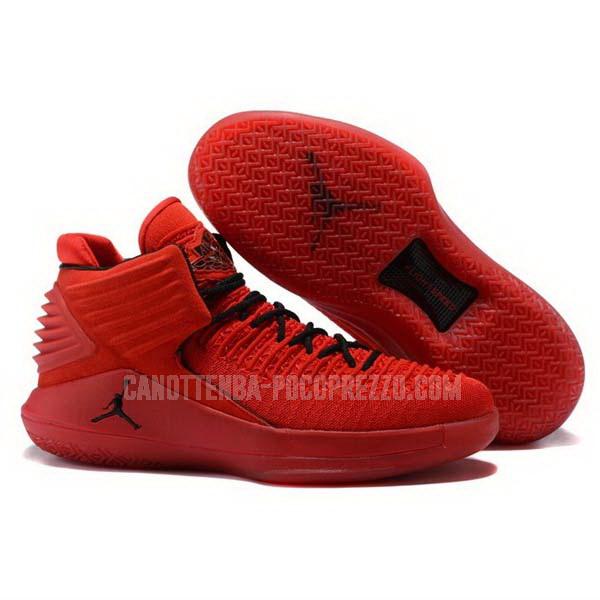 scarpe air jordan di donna rosso xxxii 32 xb1123