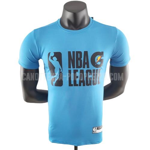 t-shirt da basket nike league di uomo blu 22822a23 2022-23